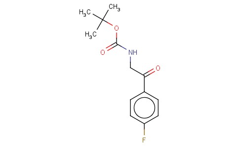 TERT-BUTYL N-[2-(4-FLUOROPHENYL)-2-OXOETHYL]CARBAMATE